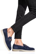 MOCASINI BLEUMARIN PIELE NATURALA INTOARSA ES77M8853