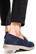 MOCASINI BLEUMARIN PIELE NATURALA INTOARSA ES77M8853