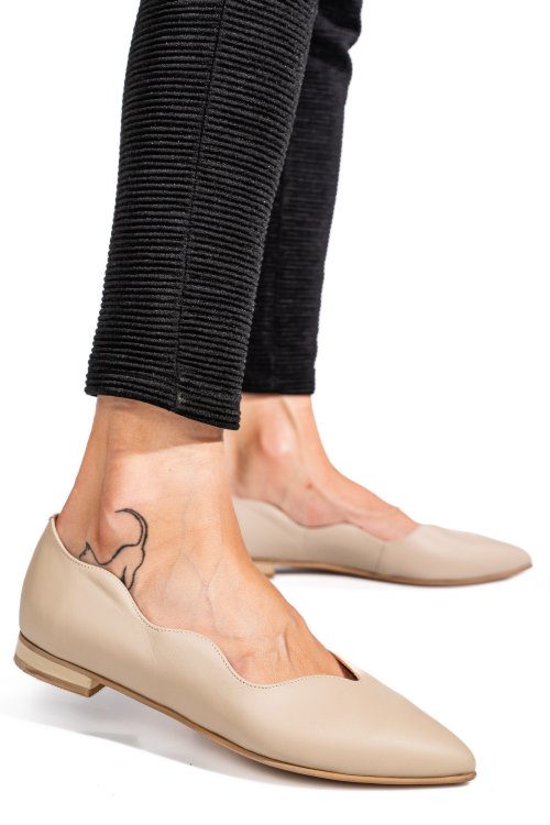 Balerini nude piele naturala 3s7718