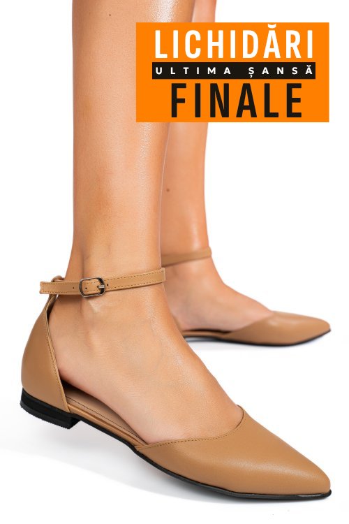 Balerini maro piele naturala 3s7753