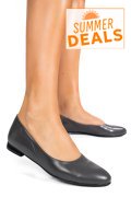 BALERINI GRI INCHIS PIELE NATURALA 4S7755