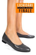 BALERINI GRI INCHIS PIELE NATURALA 4S7755