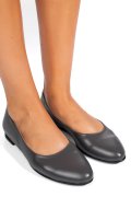 BALERINI GRI INCHIS PIELE NATURALA 4S7755