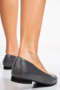 BALERINI GRI INCHIS PIELE NATURALA 4S7755