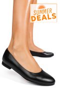 BALERINI NEGRI PIELE NATURALA 4S7755