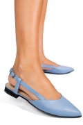 BALERINI ALBASTRI PIELE NATURALA 3S7725