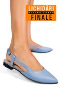 BALERINI ALBASTRI PIELE NATURALA 3S7725