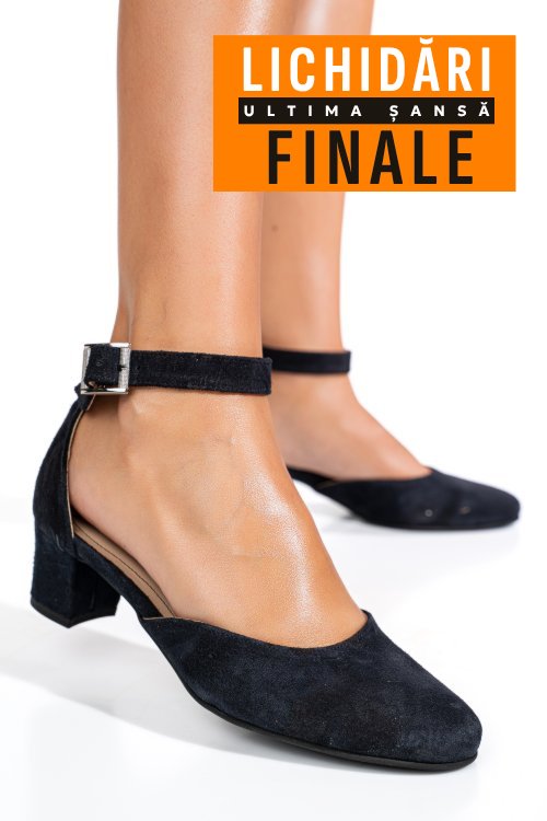 Sandale bleumarin piele naturala 1s77441b