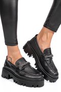 MOCASINI NEGRI PIELE NATURALA IPCBM023B