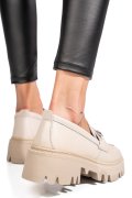 MOCASINI CREM PIELE NATURALA IPCBM020B