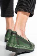 ESPADRILE VERZI PIELE NATURALA 9PC0