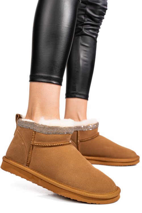 Cizme maro piele naturala 0s77957