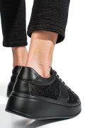 PANTOFI SPORT BLACK PIELE NATURALA FSP001-848