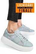PANTOFI SPORT LIGHT BLUE PIELE NATURALA FSP001-848