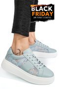 PANTOFI SPORT LIGHT BLUE PIELE NATURALA FSP001-848