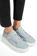 PANTOFI SPORT LIGHT BLUE PIELE NATURALA FSP001-848