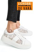 PANTOFI SPORT WHITE PIELE NATURALA FSP001-848