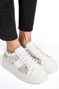 PANTOFI SPORT WHITE PIELE NATURALA FSP001-848