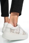 PANTOFI SPORT WHITE PIELE NATURALA FSP001-848