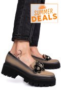 MOCASINI TAUPE PIELE NATURALA 2S7723