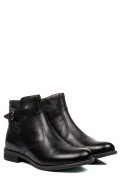 GHETE NEGRE PIELE NATURALA 50130007