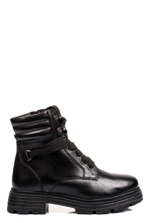 Ghete negre piele naturala vb254208