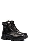 GHETE NEGRE PIELE NATURALA VB254208