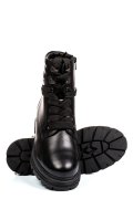 GHETE NEGRE PIELE NATURALA VB254208