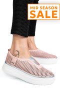PANTOFI SPORT ROZ PIELE NATURALA TSP9008