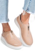 MOCASINI ROZ PIELE NATURALA LACUITA FSP002287