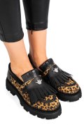 MOCASINI DAMA PIELE NATURALA BLACK LEO 3S7795