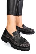 MOCASINI DAMA PIELE NATURALA GREY LEO 3S7795