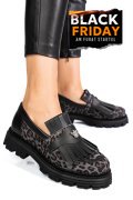 MOCASINI DAMA PIELE NATURALA GREY LEO 3S7795
