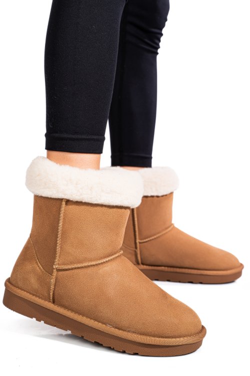 Cizme maro piele naturala 1s77221