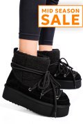 CIZME NEGRE PIELE NATURALA INTOARSA 1S77265