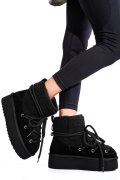 CIZME NEGRE PIELE NATURALA INTOARSA 1S77265