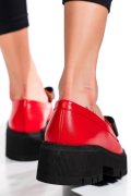 MOCASINI ROSII PIELE NATURALA 2S77115