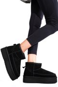 CIZME NEGRE PIELE NATURALA INTOARSA 1S77262
