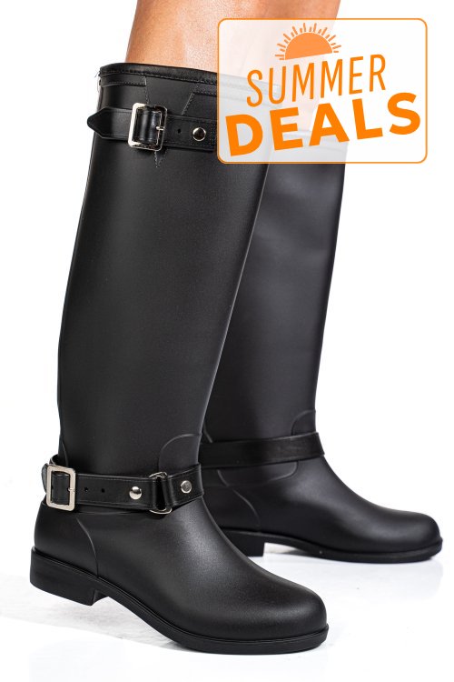 Cizme black rs77j008