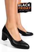 PANTOFI NEGRI CRO PIELE NATURALA 1S77500
