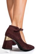 PANTOFI VISINII PIELE NATURALA INTOARSA 5S77709