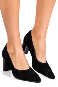 PANTOFI BLACK PIELE NATURALA INTOARSA 1S77700