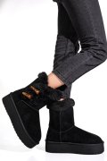 CIZME NEGRE PIELE NATURALA INTOARSA 1S77279