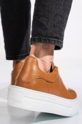 PANTOFI SPORT MARO DESCHIS PIELE NATURALA 4S7784