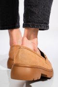 MOCASINI CAMEL PIELE NATURALA INTOARSA IS77440