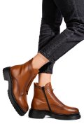 GHETE DAMA IMBLANITE PIELE NATURALA MARO DESCHIS 4S7723
