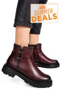 GHETE DAMA IMBLANITE PIELE NATURALA VISINII 4S7734