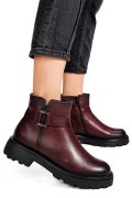 GHETE DAMA IMBLANITE PIELE NATURALA VISINII 4S7734