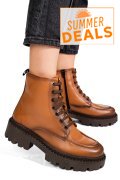 GHETE MARO DESCHIS PIELE NATURALA 4S7735
