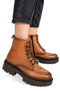 GHETE MARO DESCHIS PIELE NATURALA 4S7735
